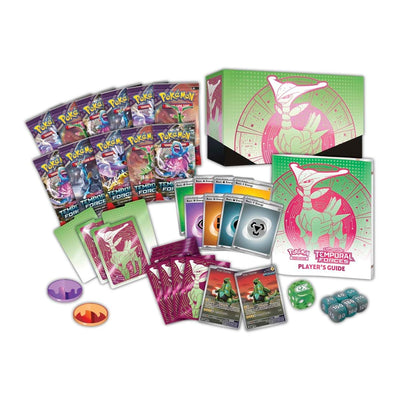 Temporal Forces Iron Leaves - Elite Trainer Box ESP | Pokémon TCG, sobres, cartas pokemon y coleccionables en PiedraBruja Chile
