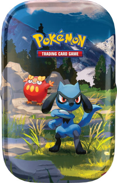 Mega Evolution Ascended Heroes Mini Tin | Pokémon TCG, sobres, cartas pokemon y coleccionables en PiedraBruja Chile