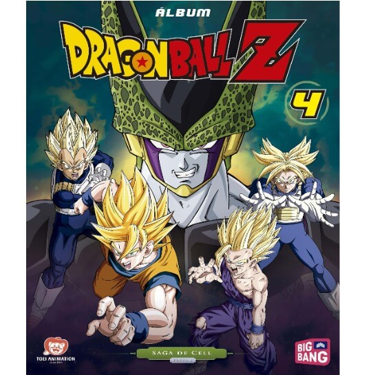 Album Tapa Dura Dragon Ball Z 4 - Saga de Cell Parte 2