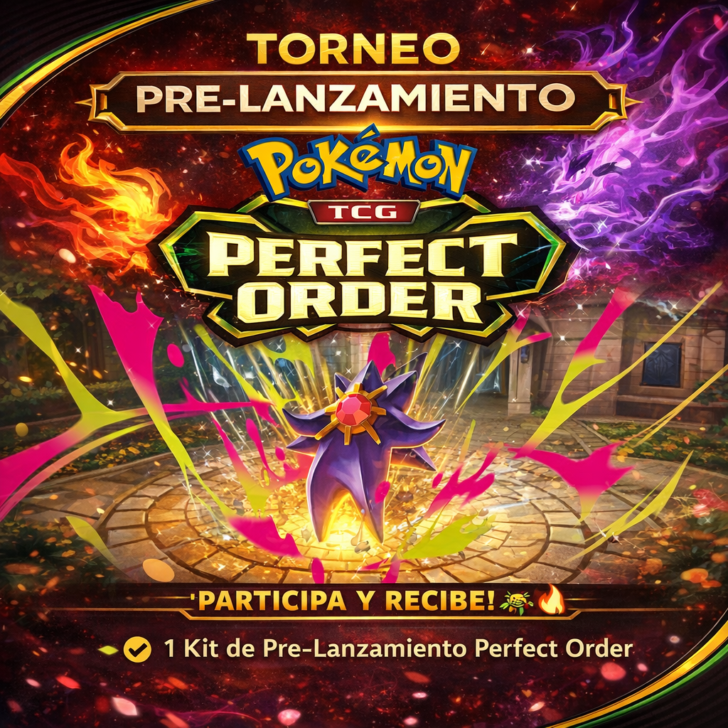 Torneo Pre Lanzamiento Pokemon Perfect Order