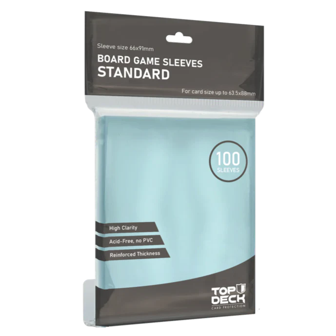 Protector Boardgame Standard Transparente (x60) | Accesorios para juegos de cartas coleccionables en PiedraBruja Chile