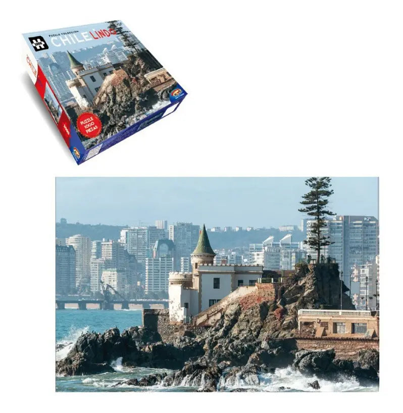 Puzzle 1000 Piezas - Viña del Mar Colección Chile Lindo