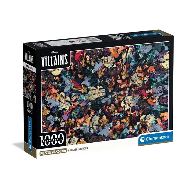 Puzzle 1000 Piezas - Villanos Imposibles Disney
