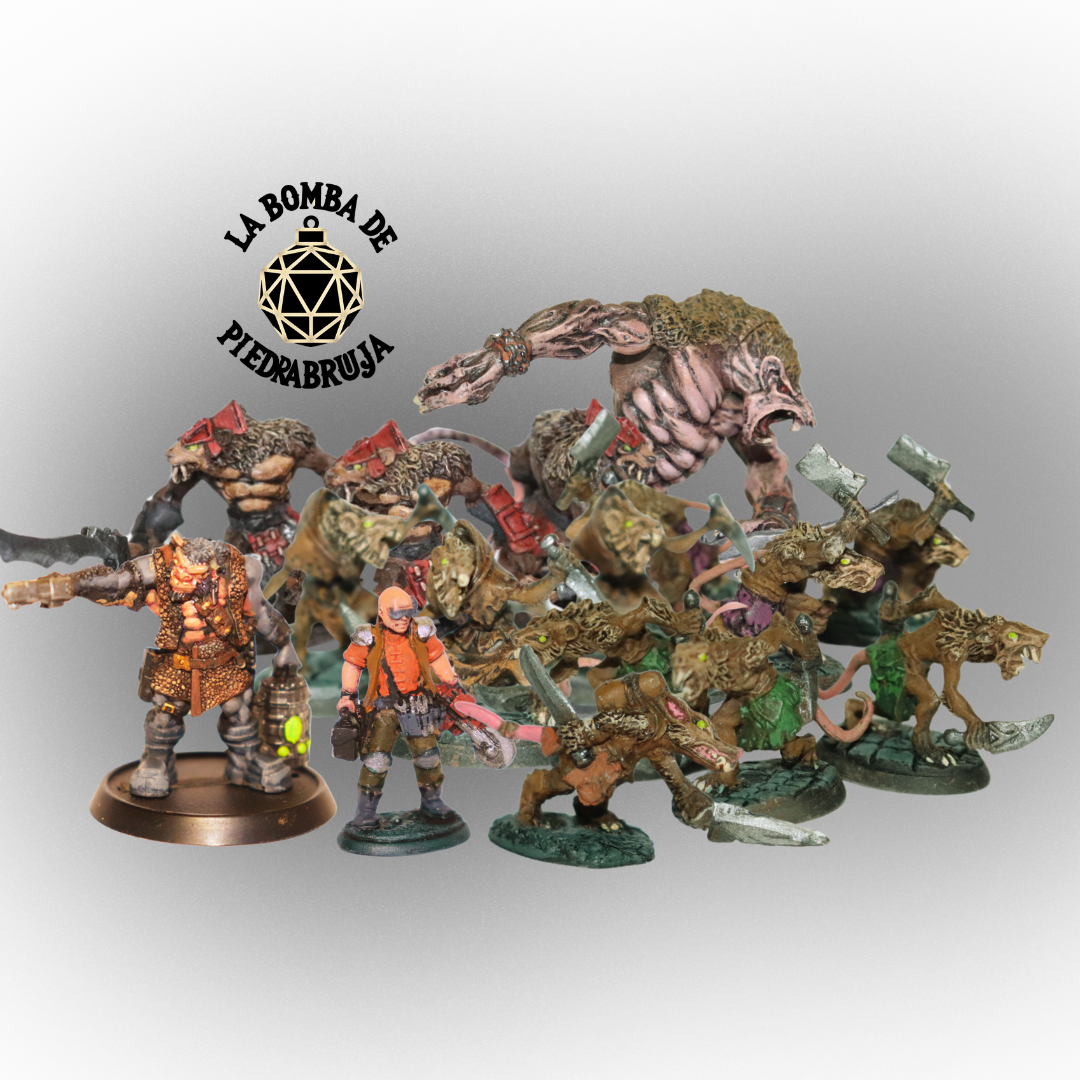 Miniaturas para la Bomba de PiedraBruja