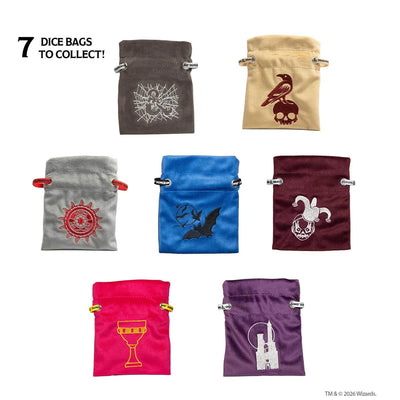 Dados - Castle Ravenloft Treasure Packs Dice Set | Dungeons & Dragons y accesorios D&D en PiedraBruja Chile