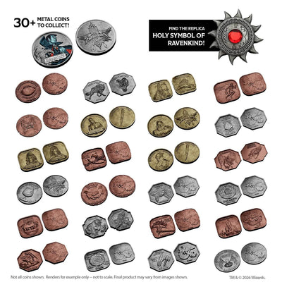 Dados - Castle Ravenloft Treasure Packs Dice Set | Dungeons & Dragons y accesorios D&D en PiedraBruja Chile