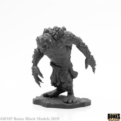 Miniatura Reaper Bones Black Rock Troll | Piedra Bruja