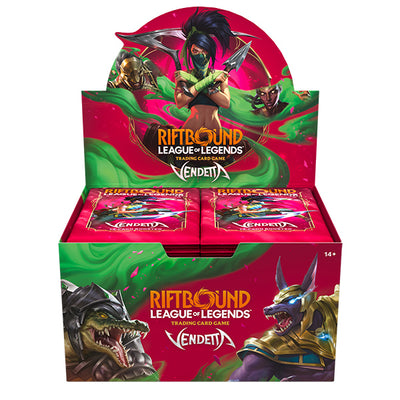 Riftbound League of Legends TCG: Set 4 Vendetta - Booster Display | Riftbound TCG y productos relacionados en PiedraBruja Chile
