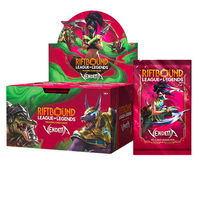 Riftbound League of Legends TCG: Set 4 Vendetta - Booster Display | Riftbound TCG y productos relacionados en PiedraBruja Chile