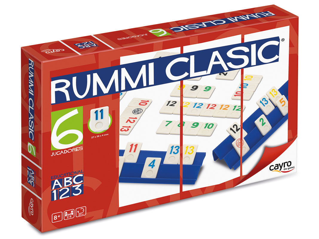 Rummi Clasic 6 Jugadores | Juegos de mesa para todas las edades en PiedraBruja Chile