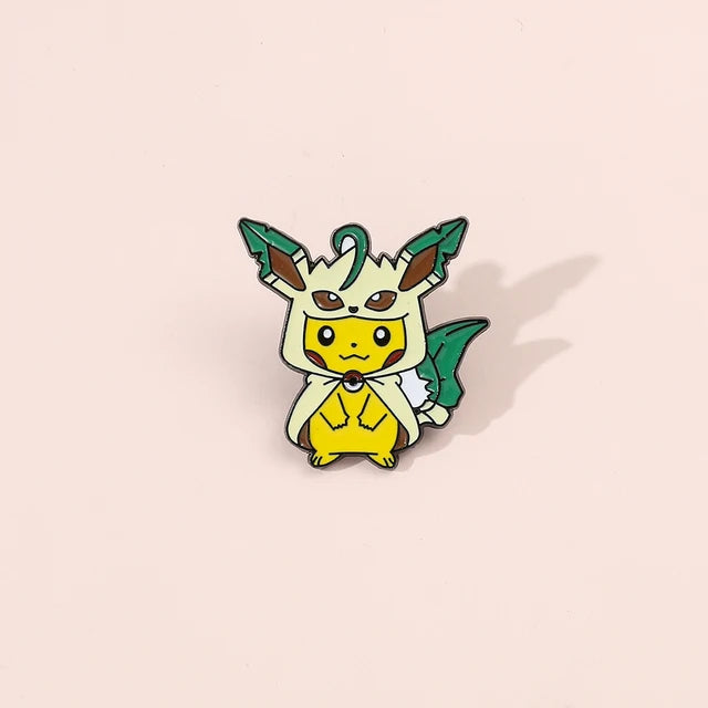 Pin Esmaltado Pikachu Leafeon