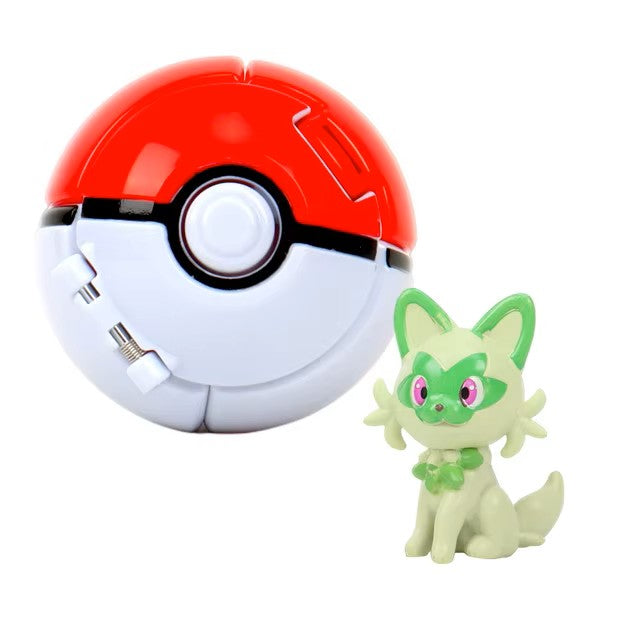 Figura Pokeball Pokemon Sprigatito