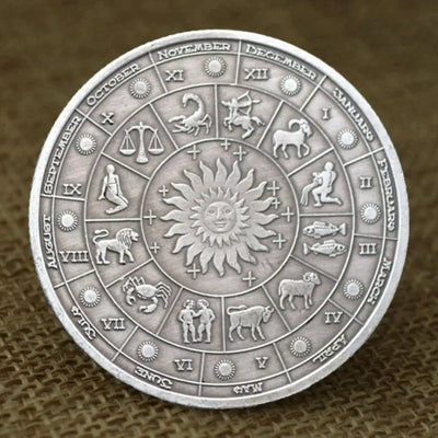 Moneda Zodiacal PiedraBruja | Coleccionables, figuras y artículos geek en PiedraBruja Chile