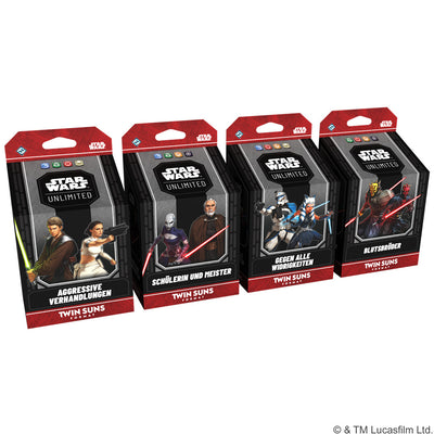 Star Wars Unlimited Twin Suns - Deck Display 2026 ING | Juegos de cartas coleccionables y TCG en PiedraBruja Chile