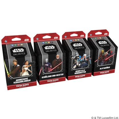 Star Wars Unlimited Twin Suns - Deck Display 2026 ESP
