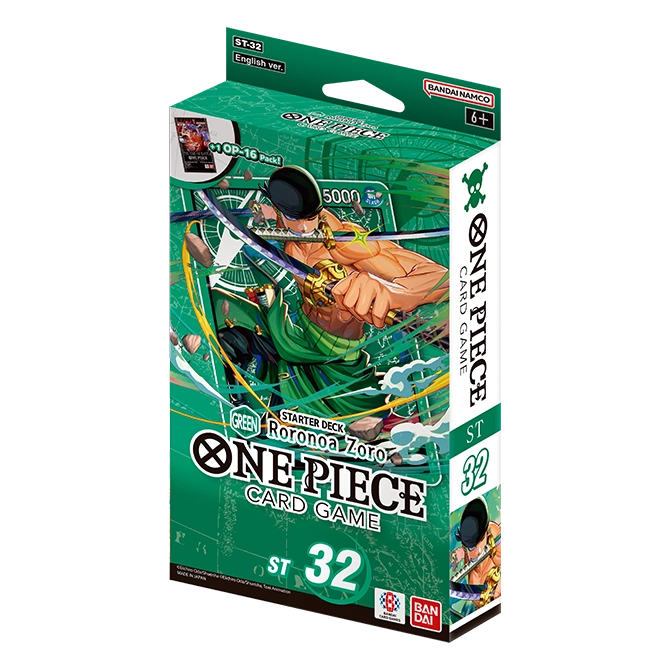 Green Roronoa Zoro [ST-32] - Starter Deck