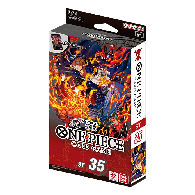 Red/Black Sabo [ST-35] - Starter Deck