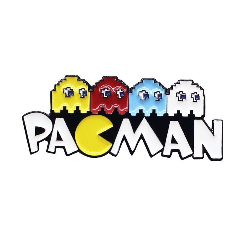 Pin Esmaltado Pacman | Coleccionables, figuras y artículos geek en PiedraBruja Chile