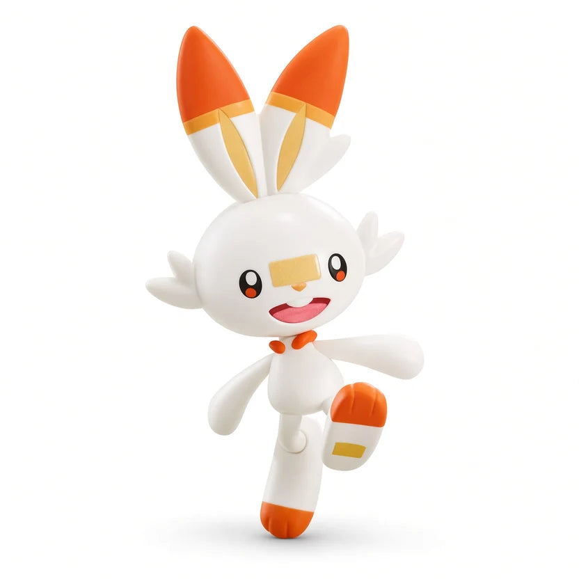 Figura Pokemon Armable - Scorbunny