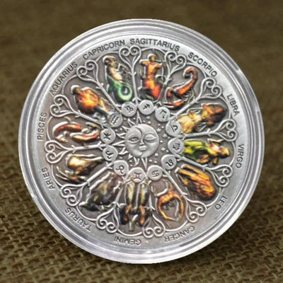 Moneda Zodiacal PiedraBruja | Coleccionables, figuras y artículos geek en PiedraBruja Chile