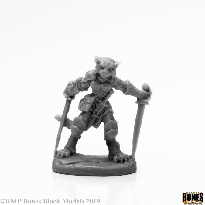 Miniatura Shadoweyes Catfolk Rogue | Piedra Bruja
