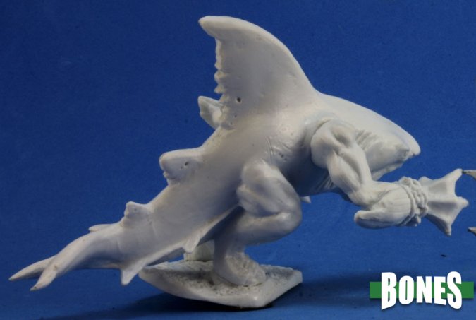 Miniatura Sharkman | Piedra Bruja