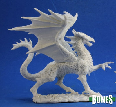 Miniatura Silver Dragon | Piedra Bruja