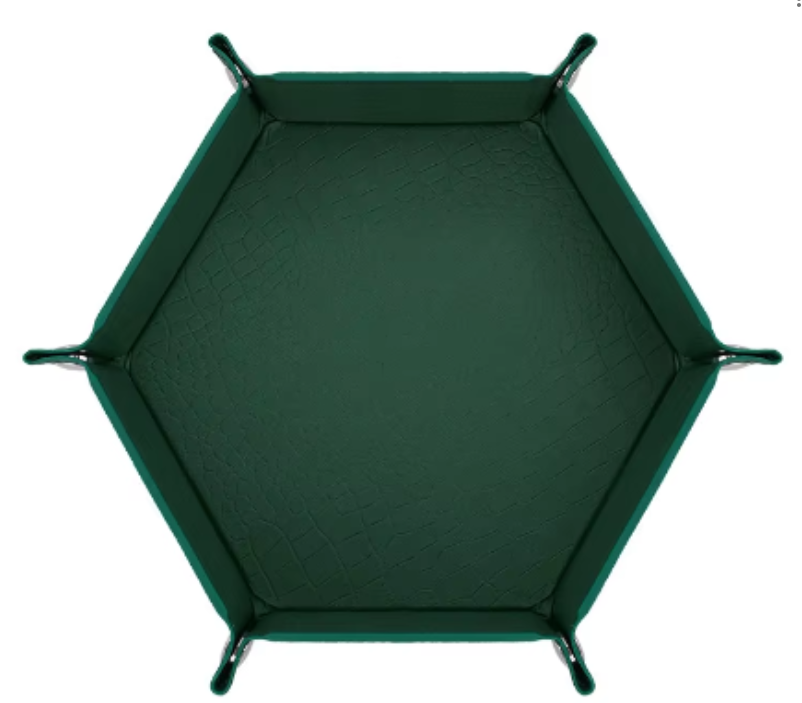 Bandeja para Dados - Dragon Verde | Dados para juegos de rol y mesa en PiedraBruja Chile