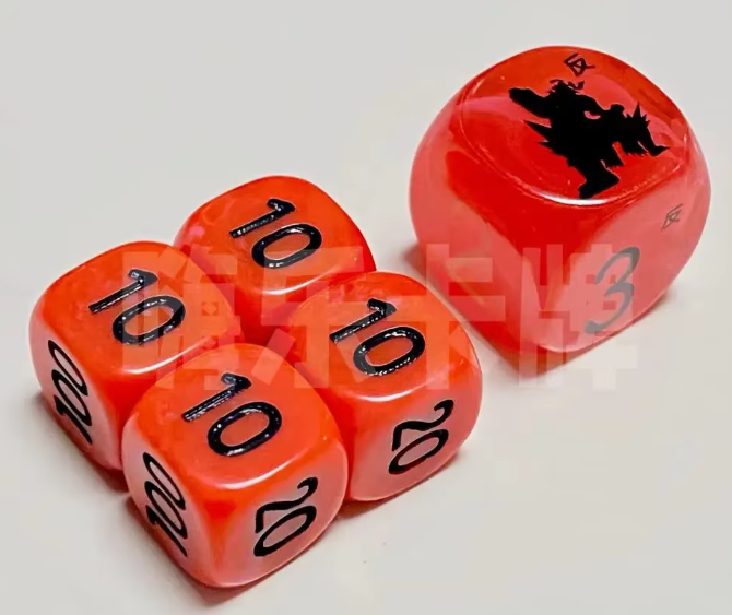 Dados Contadores Pokemon Urshifu Red