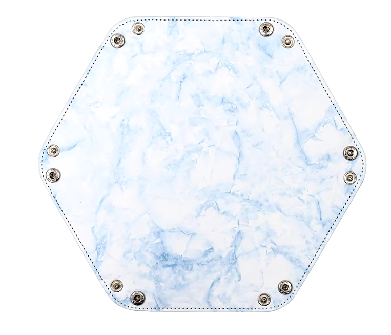 Bandeja para Dados - Marmol Azul