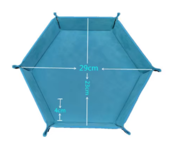 Bandeja para Dados - Celeste