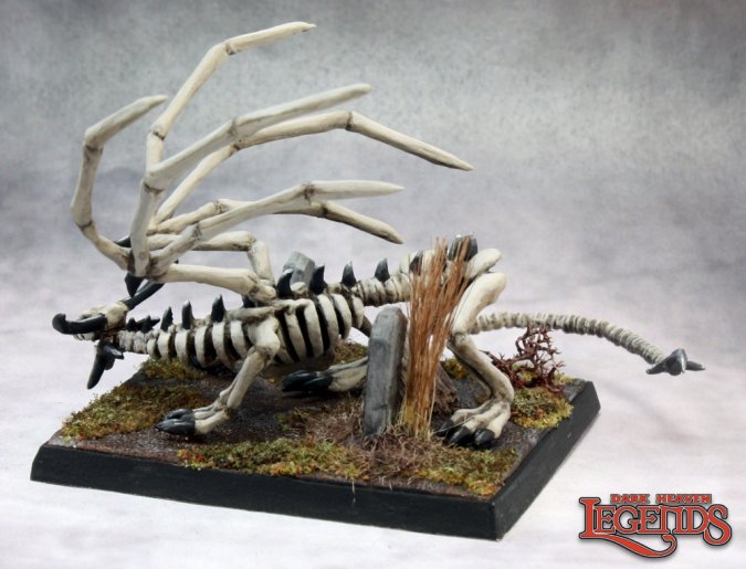 Miniatura Skeletal Dragon | Piedra Bruja