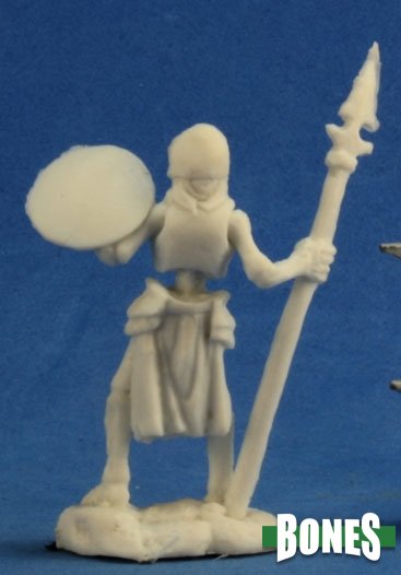 Miniatura Skeleton Guardian Spearman 3 | Piedra Bruja