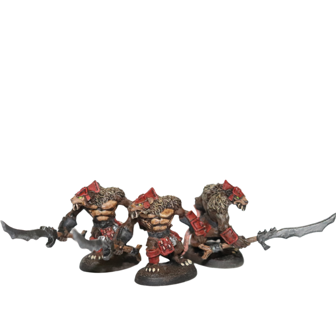 Ratten de Bomba de PiedraBruja (4 minis)