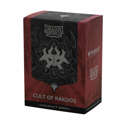 Matte Dual Guildpact Series - Cult of Rakdos' Art x100 | Fundas y accesorios Dragon Shield para cartas TCG en PiedraBruja Chile