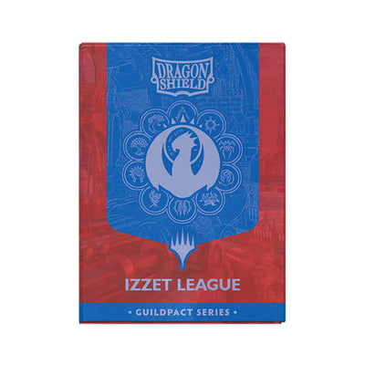 Matte Dual Guildpact Series - Izzet League' Art x100 | Fundas y accesorios Dragon Shield para cartas TCG en PiedraBruja Chile