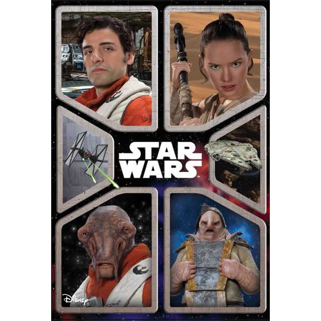 Star wars 3-book Gift Set (Aliens and Ships of the Galaxy/Poe Dameron: Flight Log/Rey's Survival Guide)