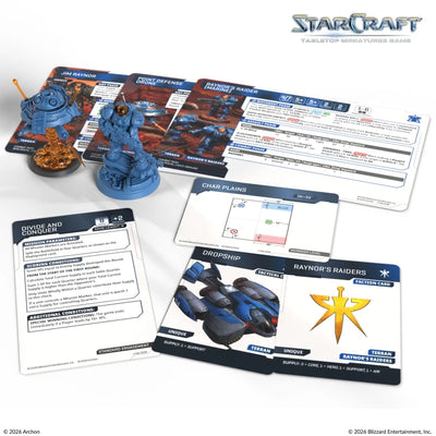 StarCraft TMG Jim Raynor Raynor’s Raiders - Hero Expansion Set
