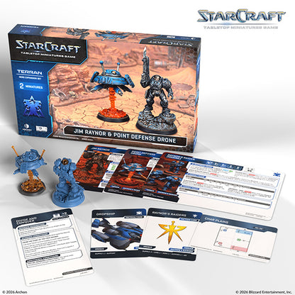 StarCraft TMG Jim Raynor Raynor’s Raiders - Hero Expansion Set