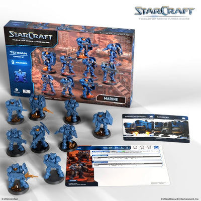 StarCraft TMG Terran Marine - Expansion Set