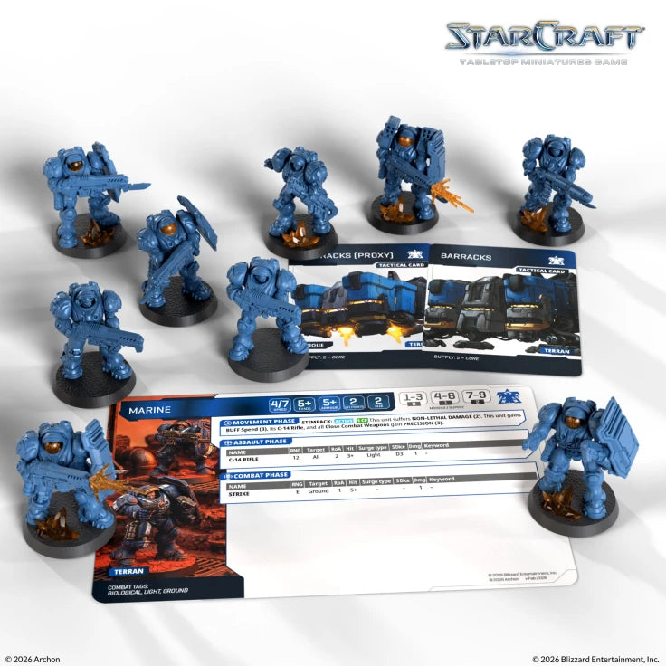 StarCraft TMG Terran Marine - Expansion Set