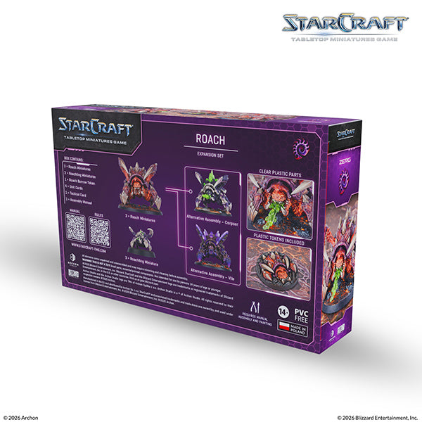 StarCraft TMG Zerg Roach - Expansion Set
