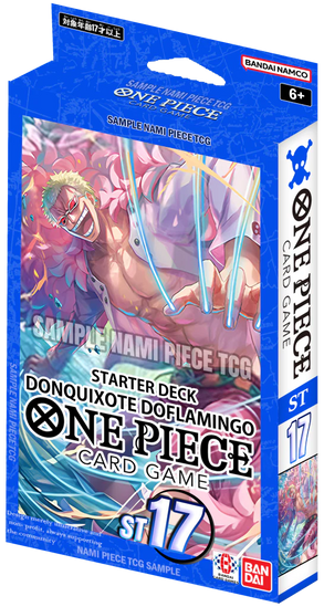 One Piece TCG: Starter Deck - Blue Don Quixote Doflamingo (ST17)