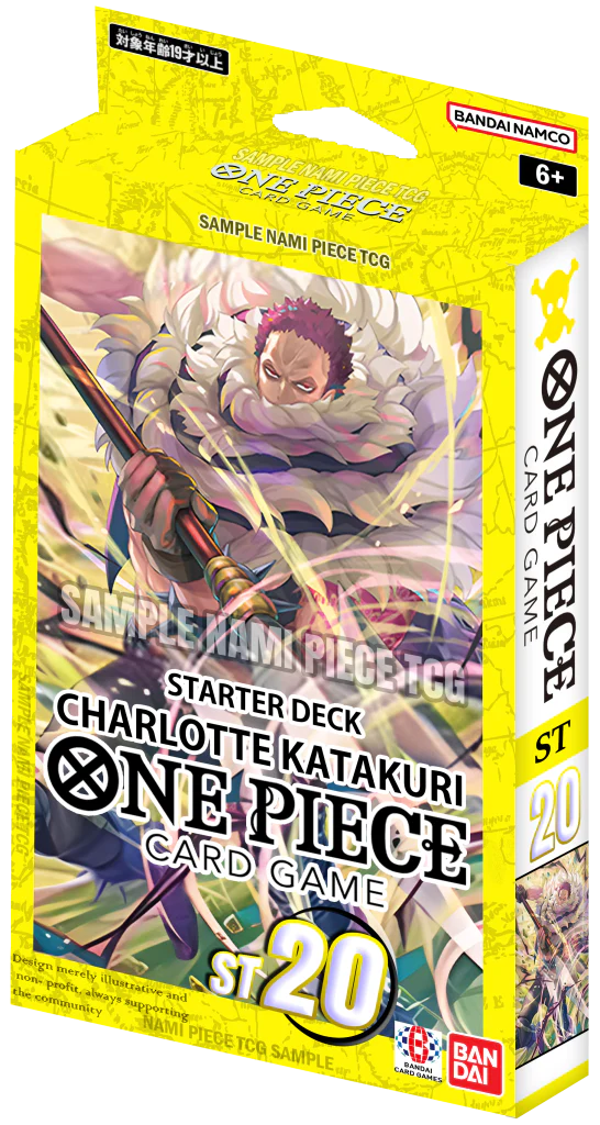 ST20 Yellow Charlotte Katakuri - Starter Deck | One Piece Card Game, sobres y cartas coleccionables en PiedraBruja Chile