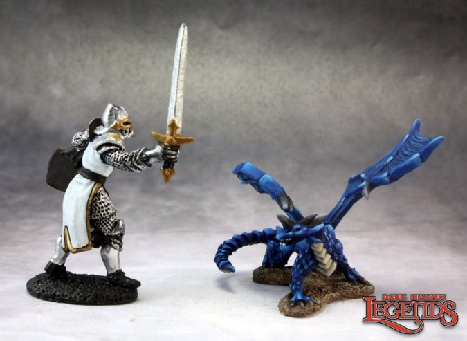 Miniatura Storm Dragon Hatchling | Piedra Bruja