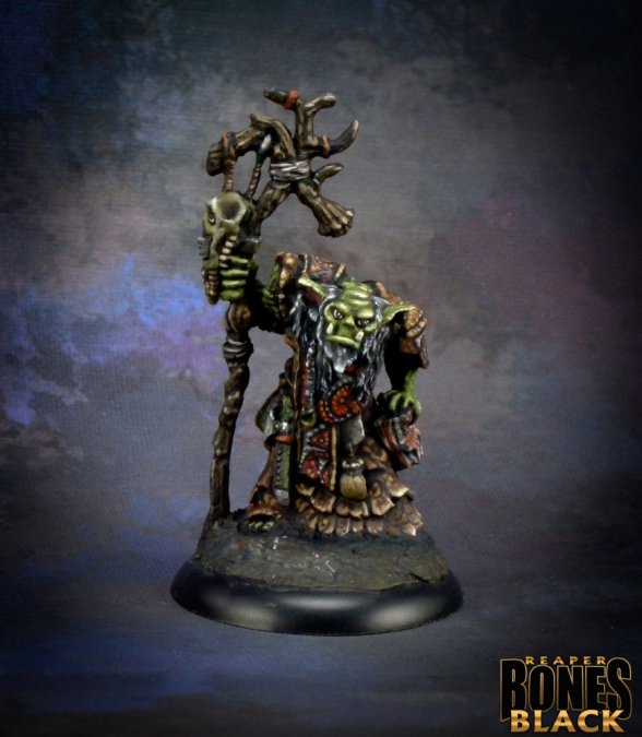 Miniatura Surkar Orc Shaman | Piedra Bruja