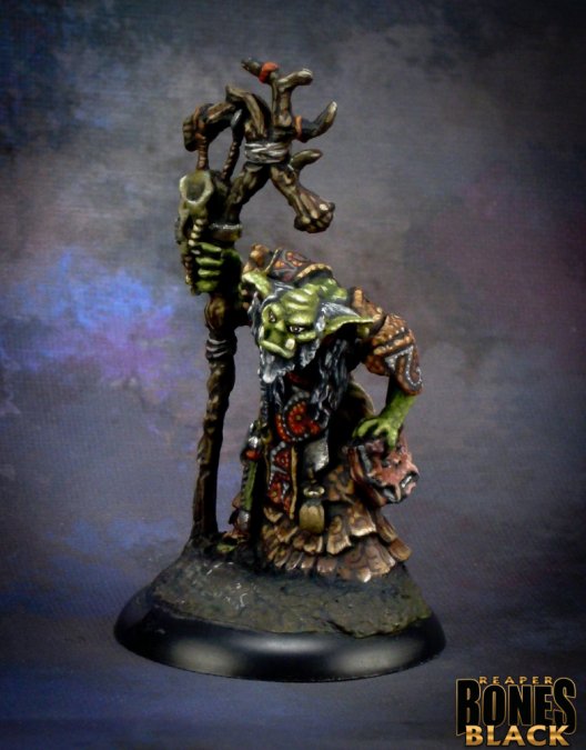 Miniatura Surkar Orc Shaman | Piedra Bruja