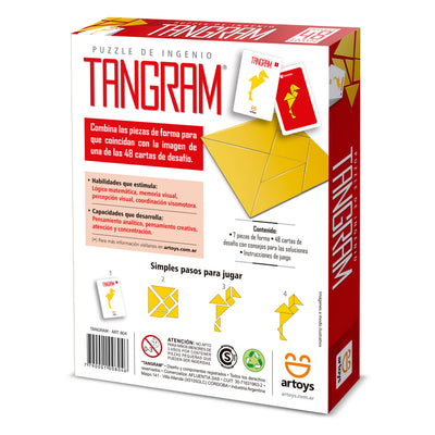 Tangram - Puzzle de Ingenio | Rompecabezas e ingenios para niños, desafía su mente en PiedraBruja Chile
