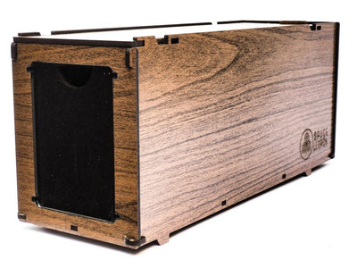 Deckbox: Portamazo Guarida +200 - Madera y Eco Cuero | Accesorios para juegos de cartas coleccionables en PiedraBruja Chile