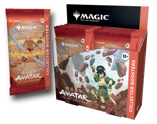 Magic The Gathering: Universes Beyond Avatar the Last Airbender - Collector's Booster Display